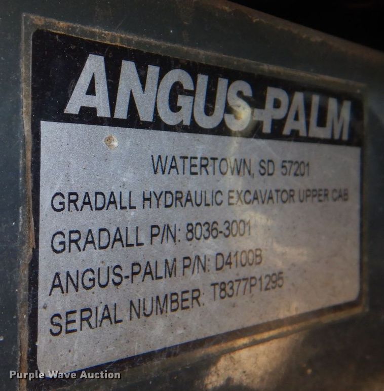 image for item DP8608 Gradall XL4100 ii  wheeled excavator