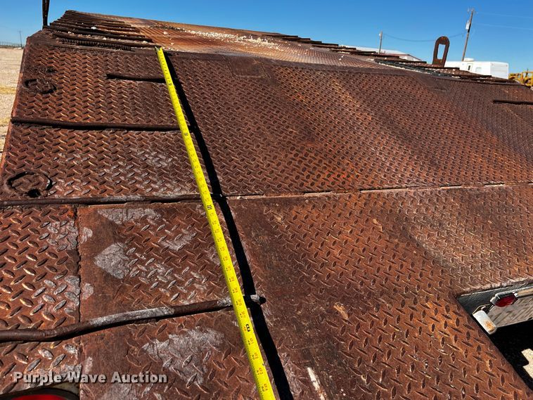 image for item DQ1952 1961 Fontaine  tilt deck equipment trailer