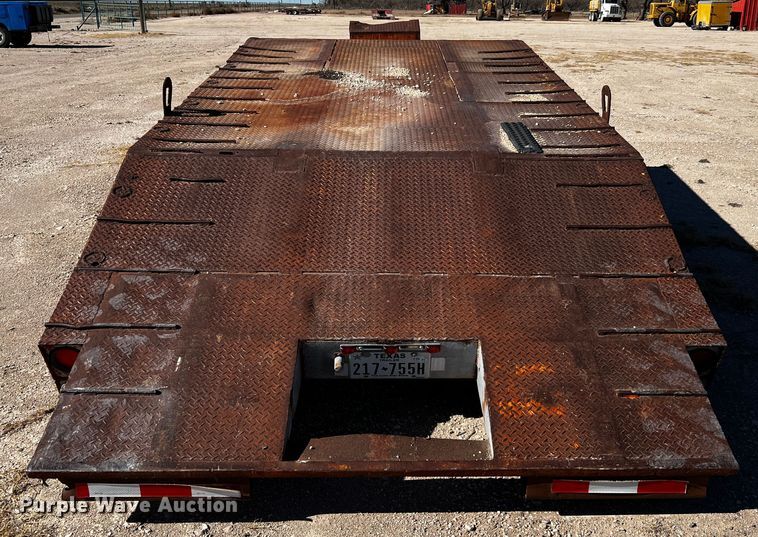 image for item DQ1952 1961 Fontaine  tilt deck equipment trailer