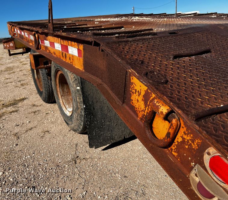 image for item DQ1952 1961 Fontaine  tilt deck equipment trailer