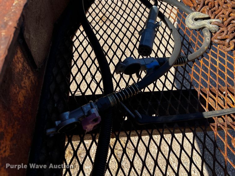 image for item DQ1952 1961 Fontaine  tilt deck equipment trailer