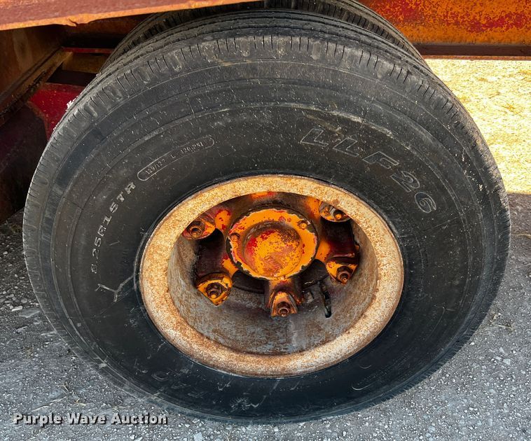 image for item DQ1952 1961 Fontaine  tilt deck equipment trailer