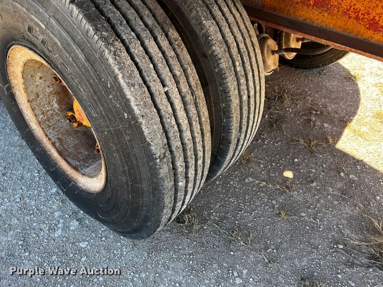 image for item DQ1952 1961 Fontaine  tilt deck equipment trailer