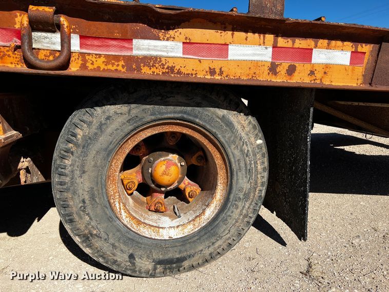 image for item DQ1952 1961 Fontaine  tilt deck equipment trailer