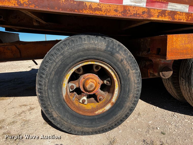 image for item DQ1952 1961 Fontaine  tilt deck equipment trailer