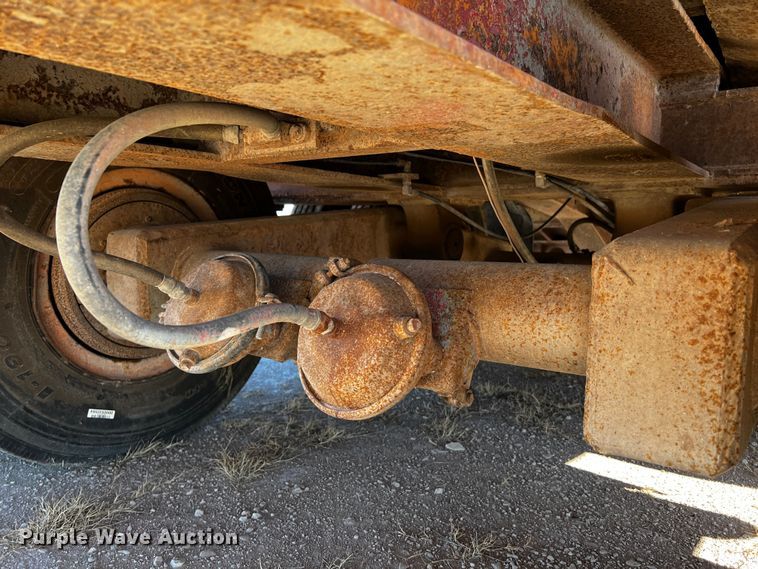 image for item DQ1952 1961 Fontaine  tilt deck equipment trailer
