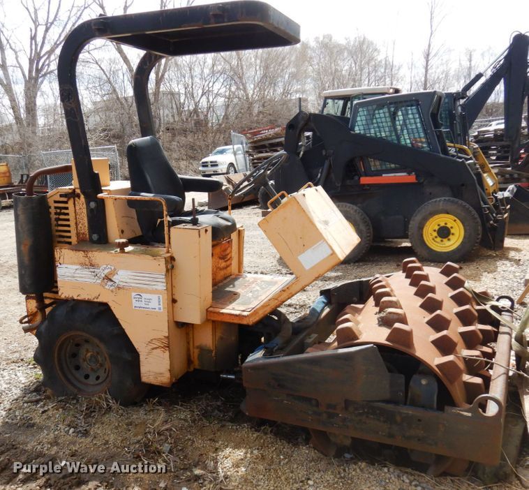 image for item DR0345 Stone PD54  single drum vibratory roller