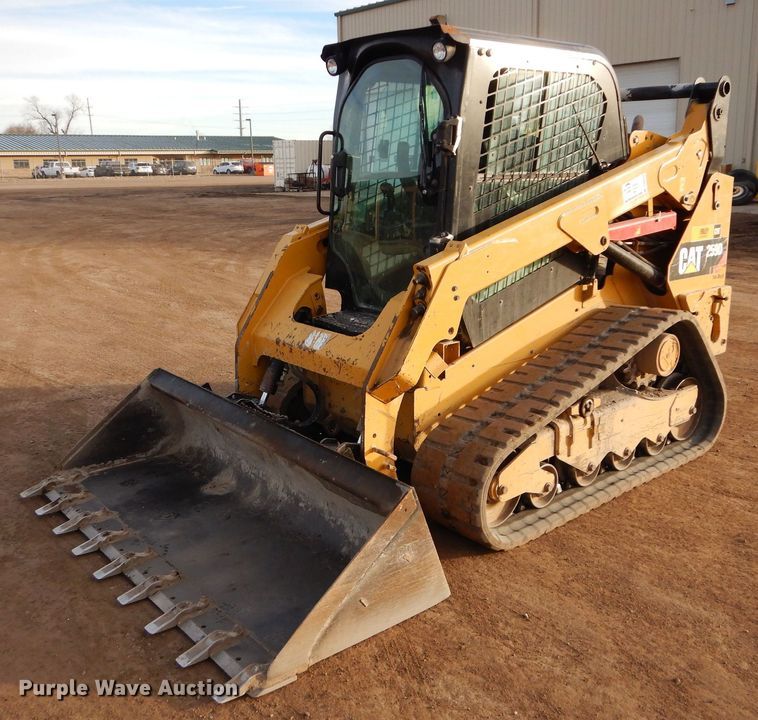 image for item DS6314 2015 Caterpillar 259D  tracked skid steer loader