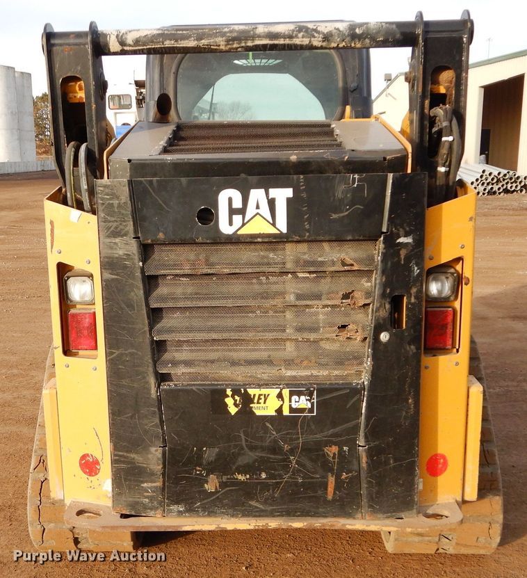 image for item DS6314 2015 Caterpillar 259D  tracked skid steer loader