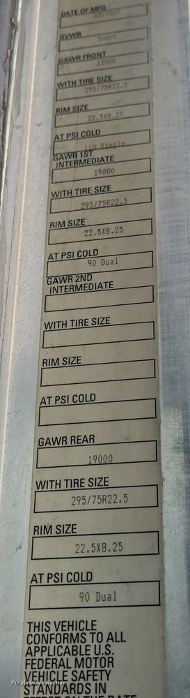 image for item EB9754 2007 Kenworth T600  dump truck