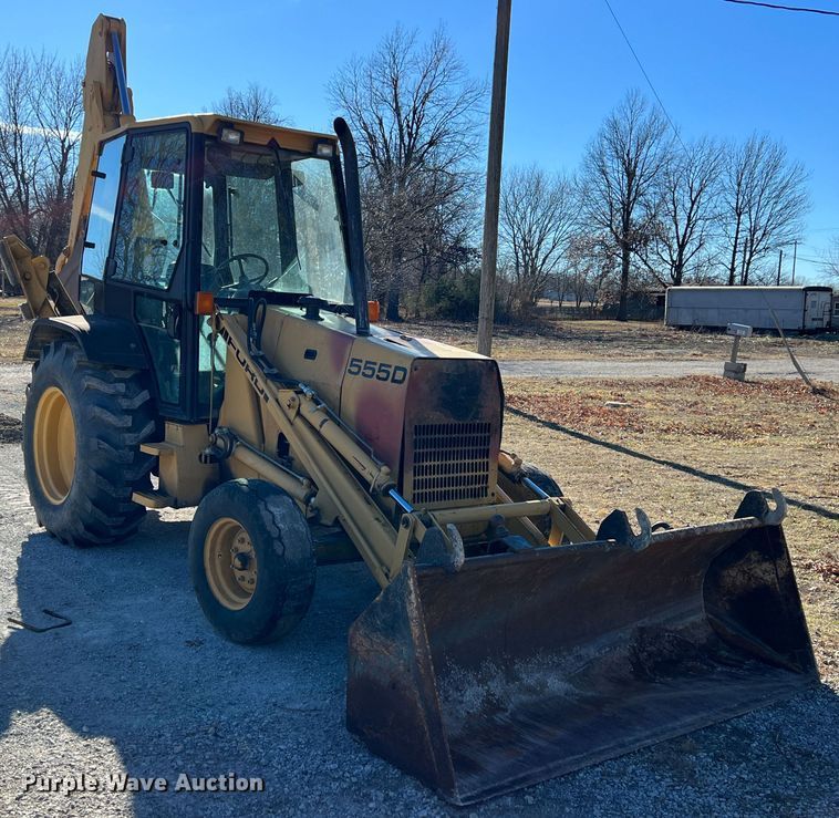 image for item ID9382 1994 Ford 555D  backhoe