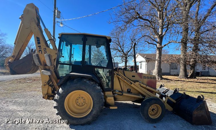 image for item ID9382 1994 Ford 555D  backhoe