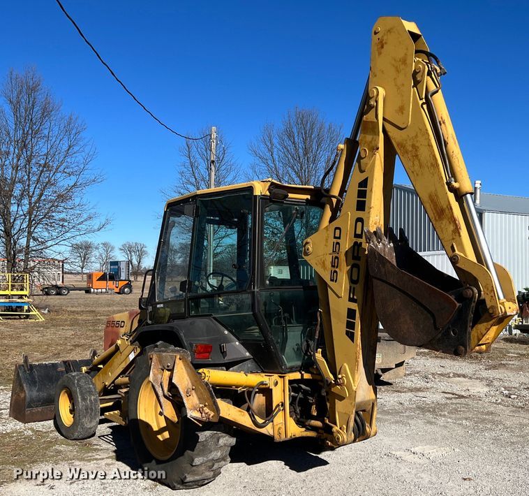 image for item ID9382 1994 Ford 555D  backhoe