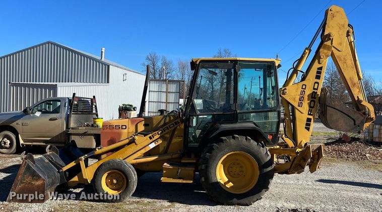 image for item ID9382 1994 Ford 555D  backhoe