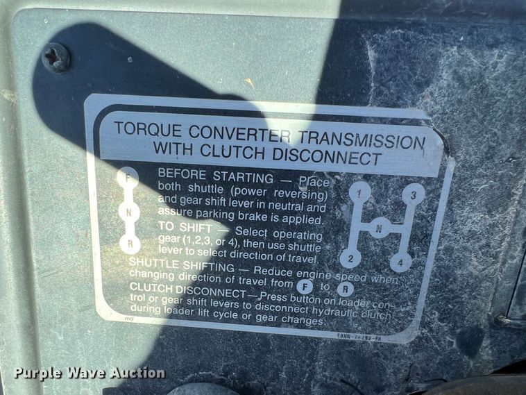 image for item ID9382 1994 Ford 555D  backhoe