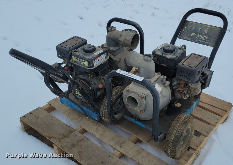 image for item IO9321 (2) Eagle TP300 trash pumps