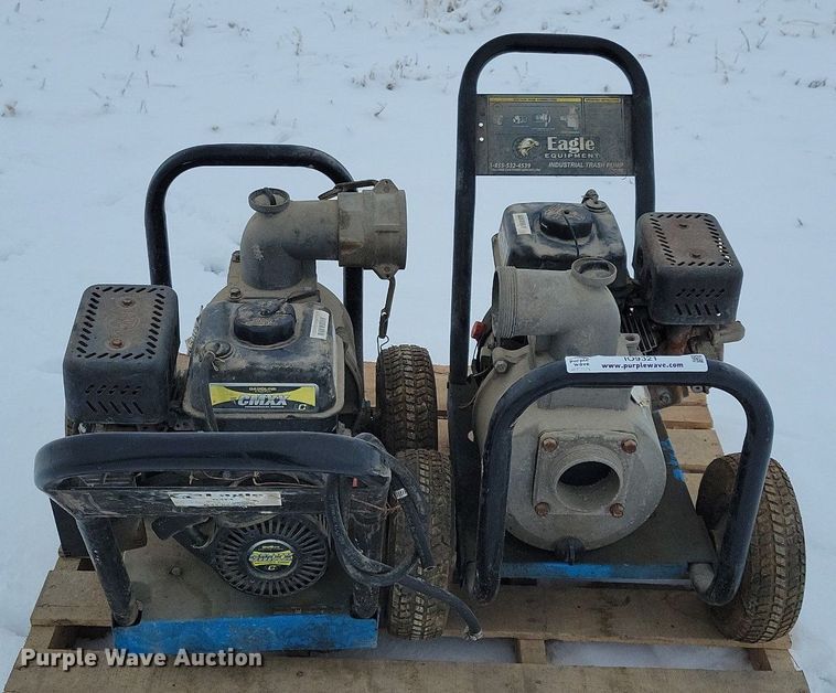 image for item IO9321 (2) Eagle TP300 trash pumps