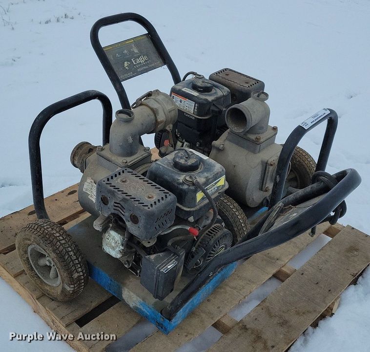 image for item IO9321 (2) Eagle TP300 trash pumps