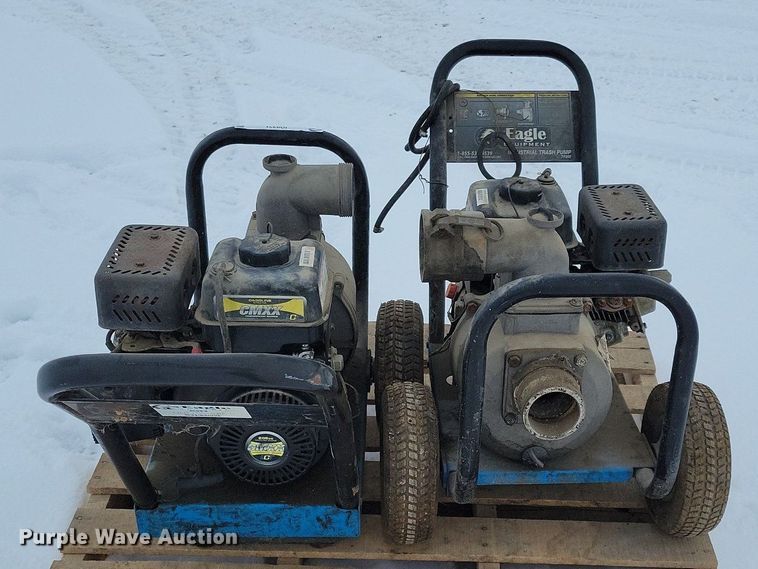image for item IO9321 (2) Eagle TP300 trash pumps