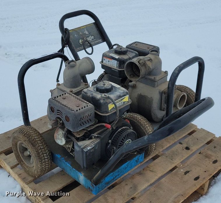 image for item IO9321 (2) Eagle TP300 trash pumps
