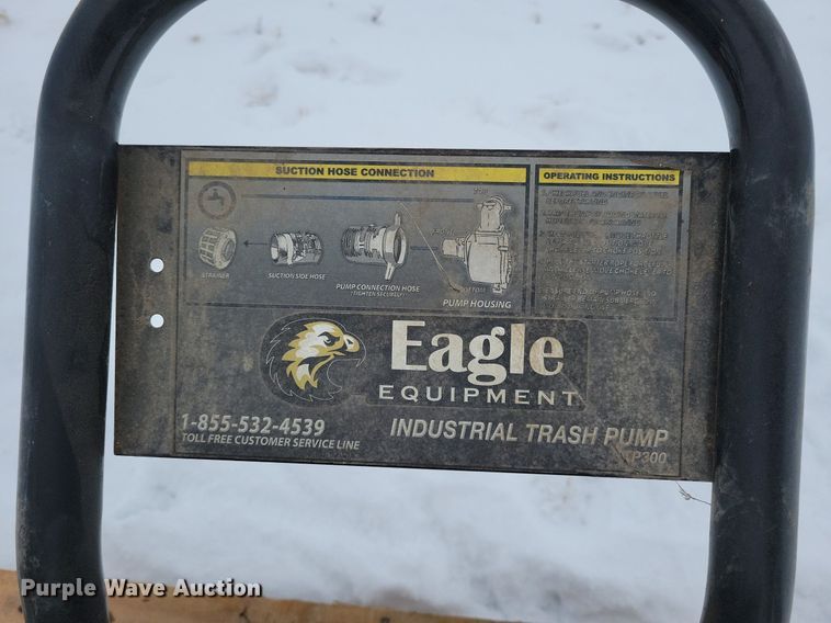image for item IO9321 (2) Eagle TP300 trash pumps