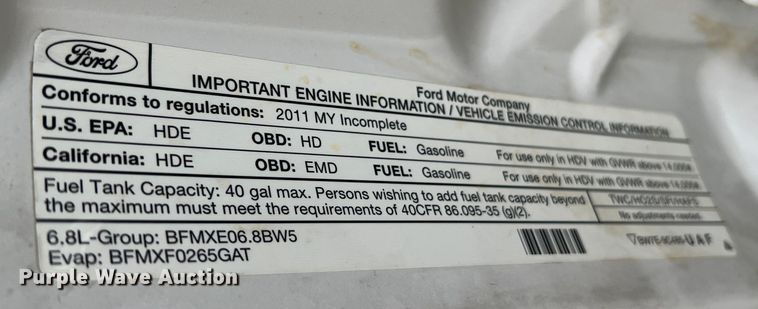 image for item JU9655 2011 Ford F550 Super Duty  bucket truck