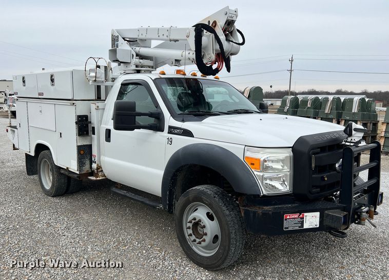image for item JU9656 2011 Ford F550 Super Duty  bucket truck