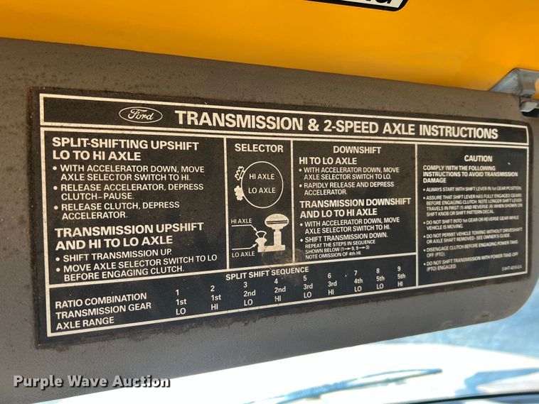 image for item JU9681 1990 Ford F700  bucket truck