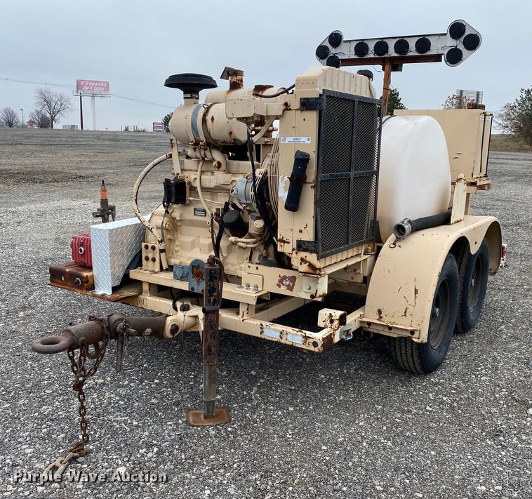 image for item JW9207 1992 Shop built  vacuum excavator