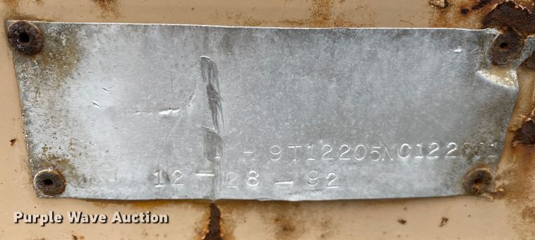 image for item JW9207 1992 Shop built  vacuum excavator