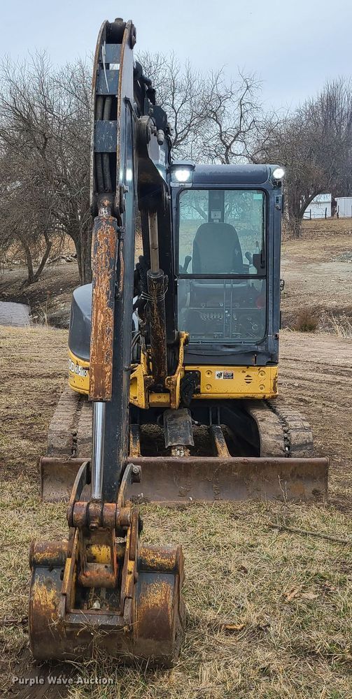 image for item JW9776 2012 John Deere 50D  mini excavator