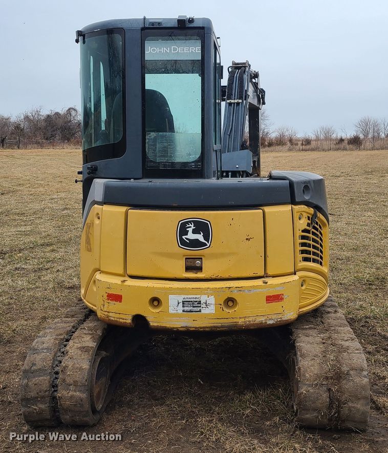 image for item JW9776 2012 John Deere 50D  mini excavator