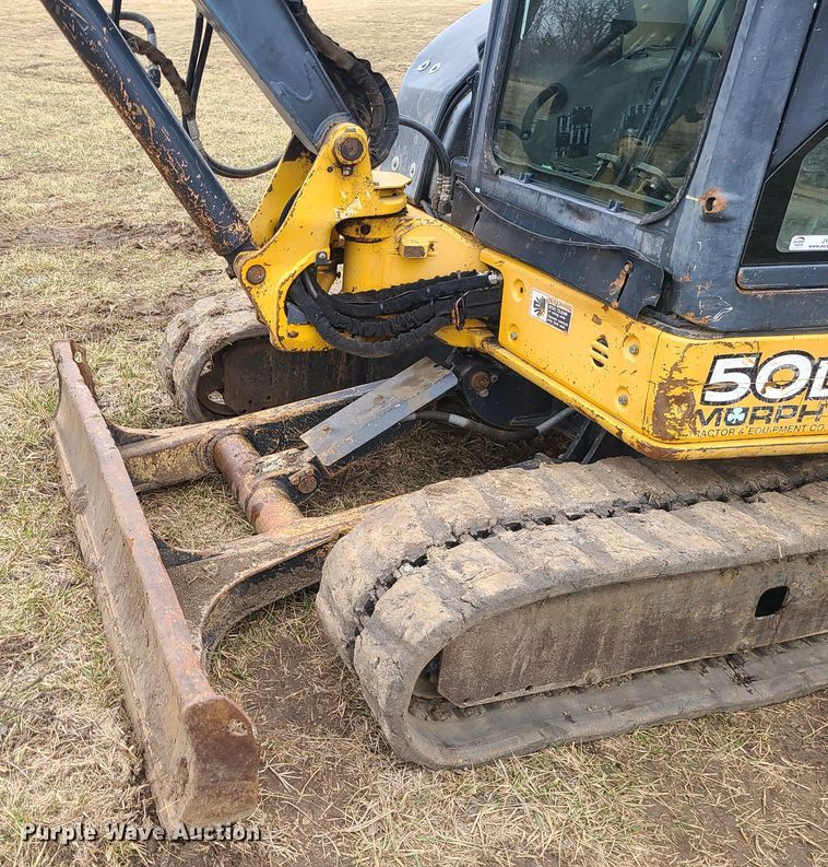 image for item JW9776 2012 John Deere 50D  mini excavator