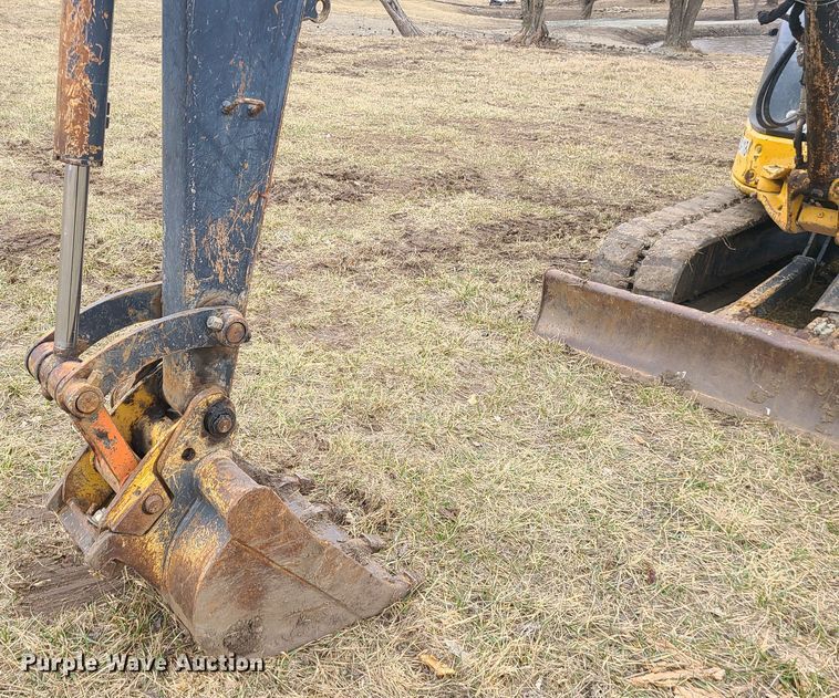 image for item JW9776 2012 John Deere 50D  mini excavator