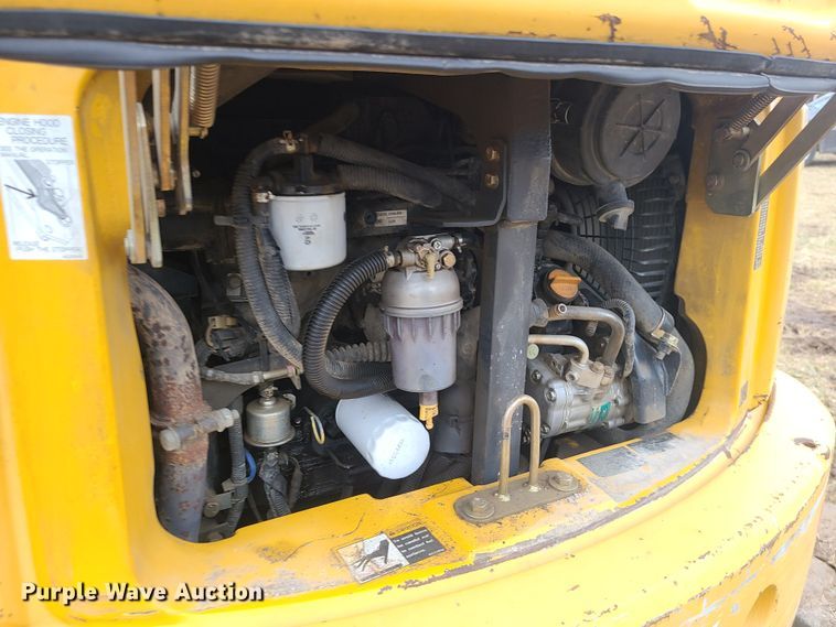 image for item JW9776 2012 John Deere 50D  mini excavator