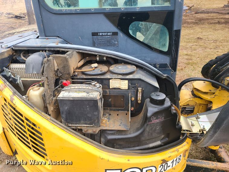 image for item JW9776 2012 John Deere 50D  mini excavator