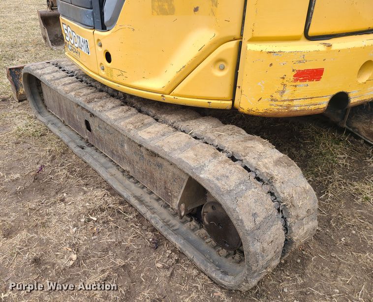 image for item JW9776 2012 John Deere 50D  mini excavator