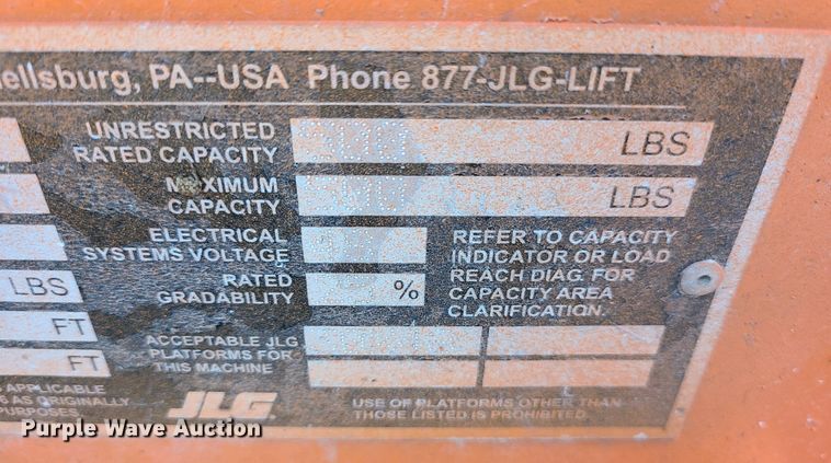 image for item JW9788 2007 JLG E300AJ  boom lift