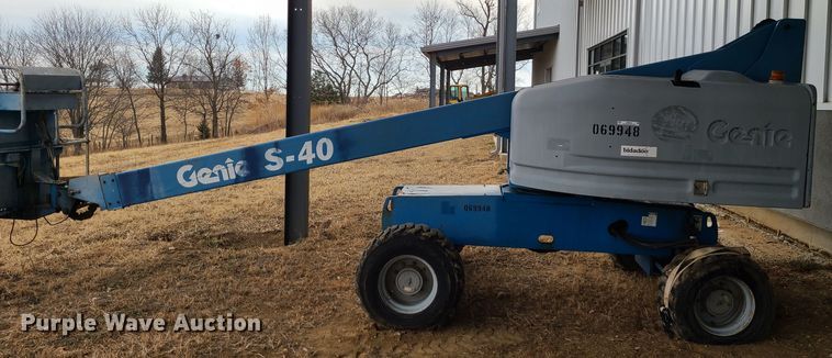 image for item JW9794 2006 Genie S40  boom lift