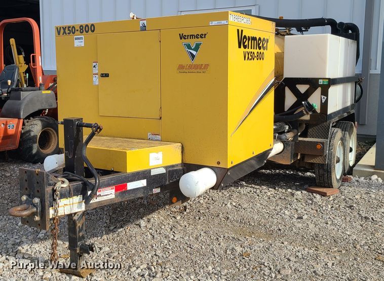 image for item JW9805 2015 Vermeer VX50-800  vacuum excavator