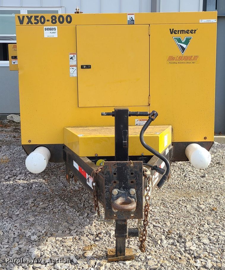 image for item JW9805 2015 Vermeer VX50-800  vacuum excavator