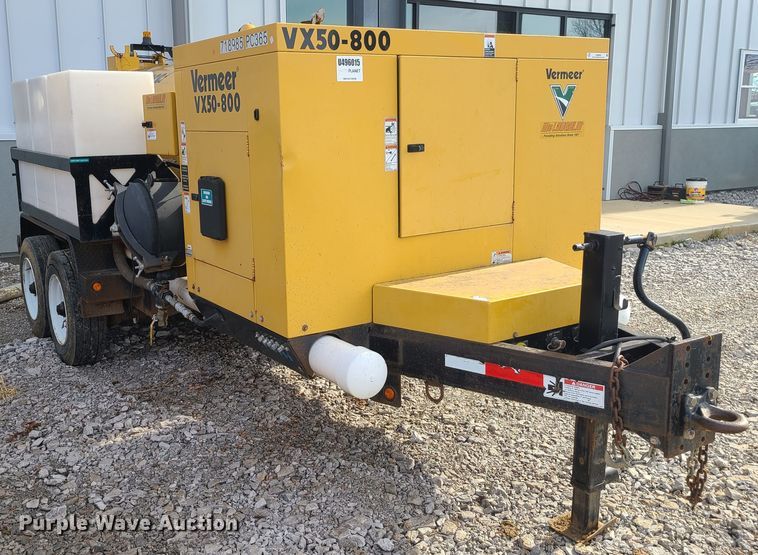 image for item JW9805 2015 Vermeer VX50-800  vacuum excavator