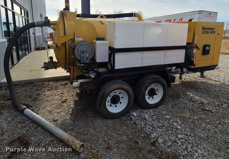 image for item JW9805 2015 Vermeer VX50-800  vacuum excavator