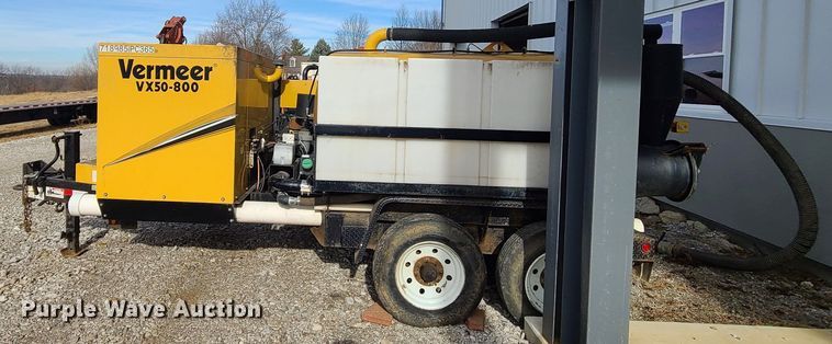 image for item JW9805 2015 Vermeer VX50-800  vacuum excavator