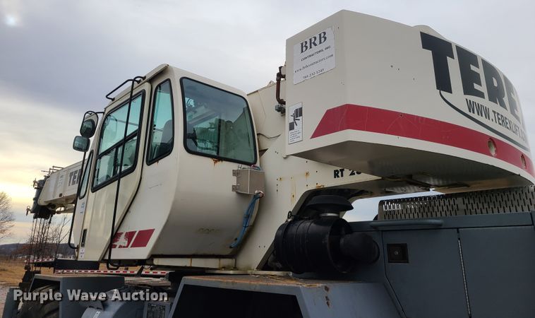 image for item JW9817 2001 Terex RT230  crane