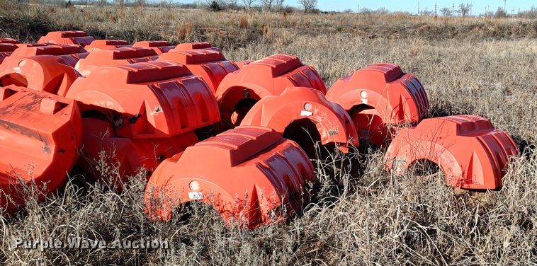 image for item LA9310 Approximately 75 Snyder Industries Nautilus 16" pipe floats