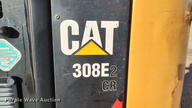 image for item LA9318 2013 Caterpillar 308E2CR  mini excavator