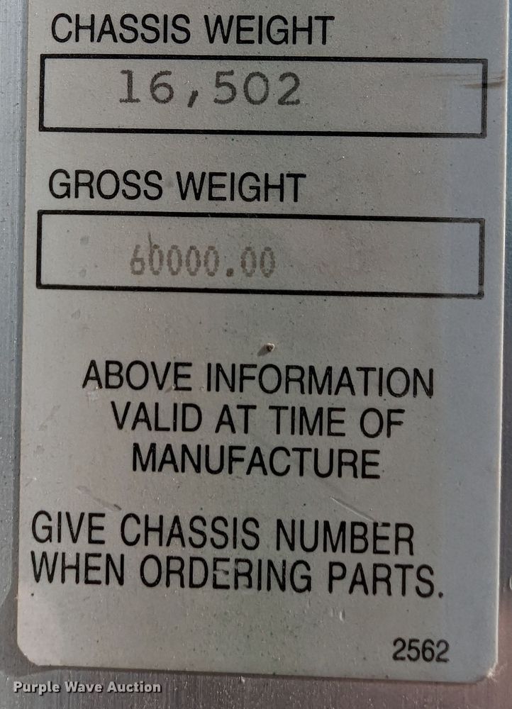 image for item LK9465 2000 Kenworth W900B  dump truck