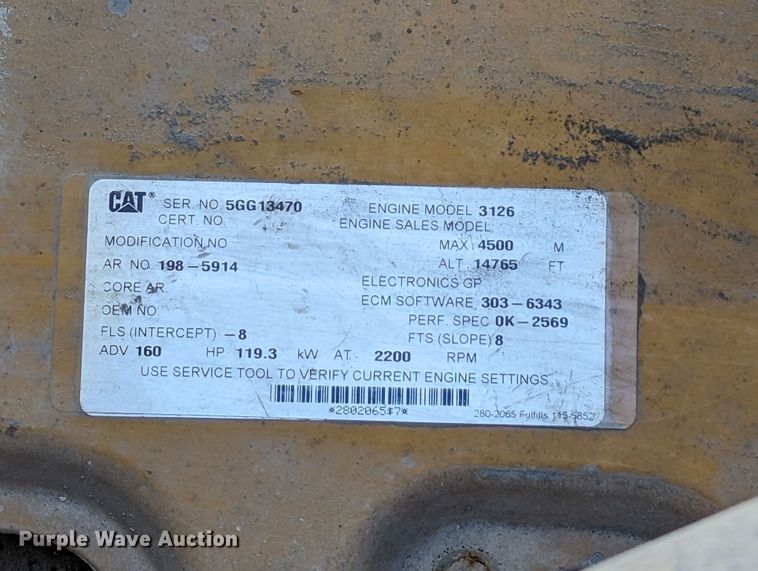 image for item LK9468 2005 Caterpillar 938G Series II  wheel loader