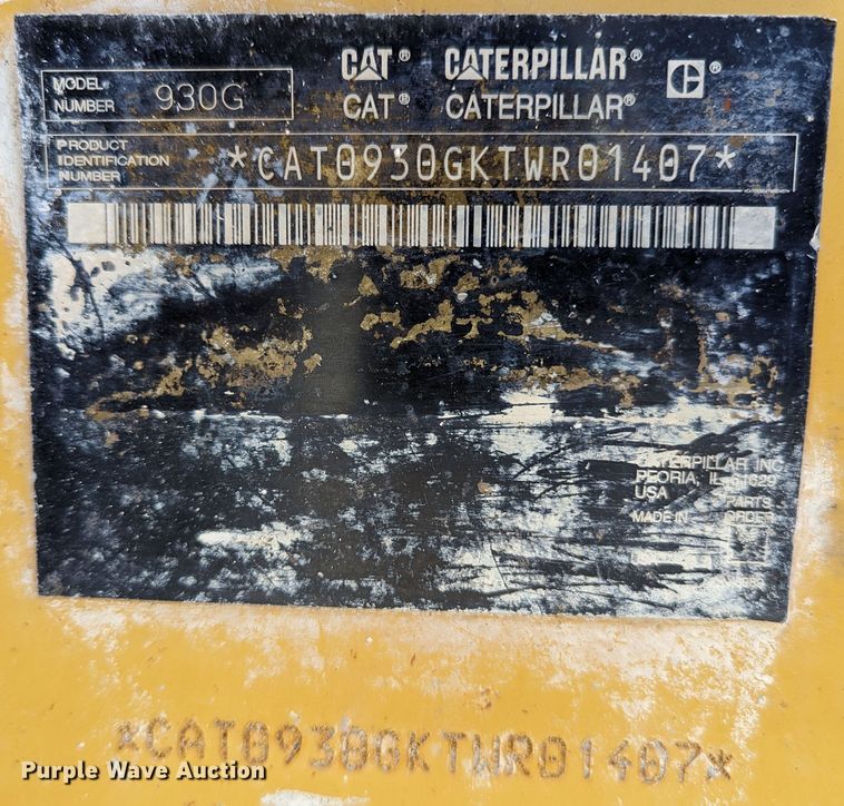 image for item LK9469 2006 Caterpillar 930G  wheel loader